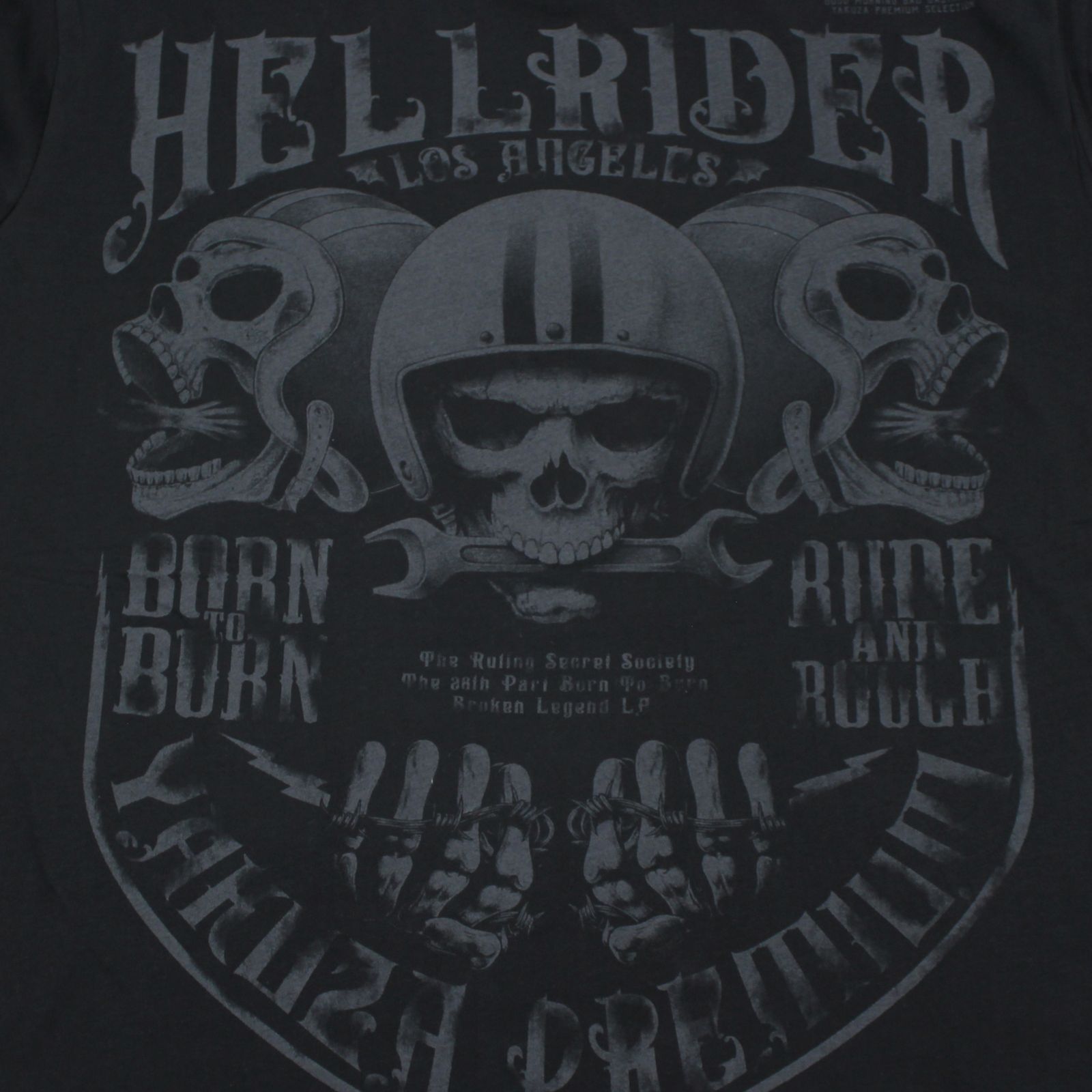 YAKUZA PREMIUM pánské tričko YPS 3806 černé