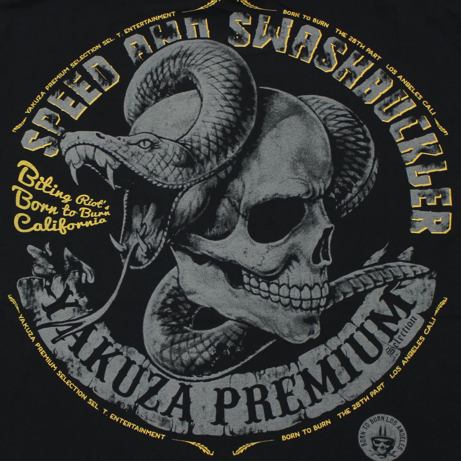 YAKUZA PREMIUM pánské tričko YPS 3812 černé