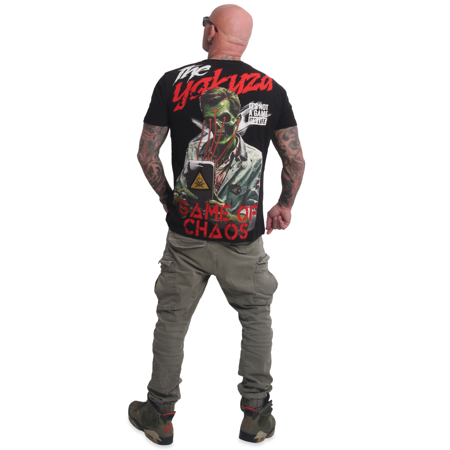 YAKUZA pánské tričko CHAOS REGULAR T-SHIRT černé