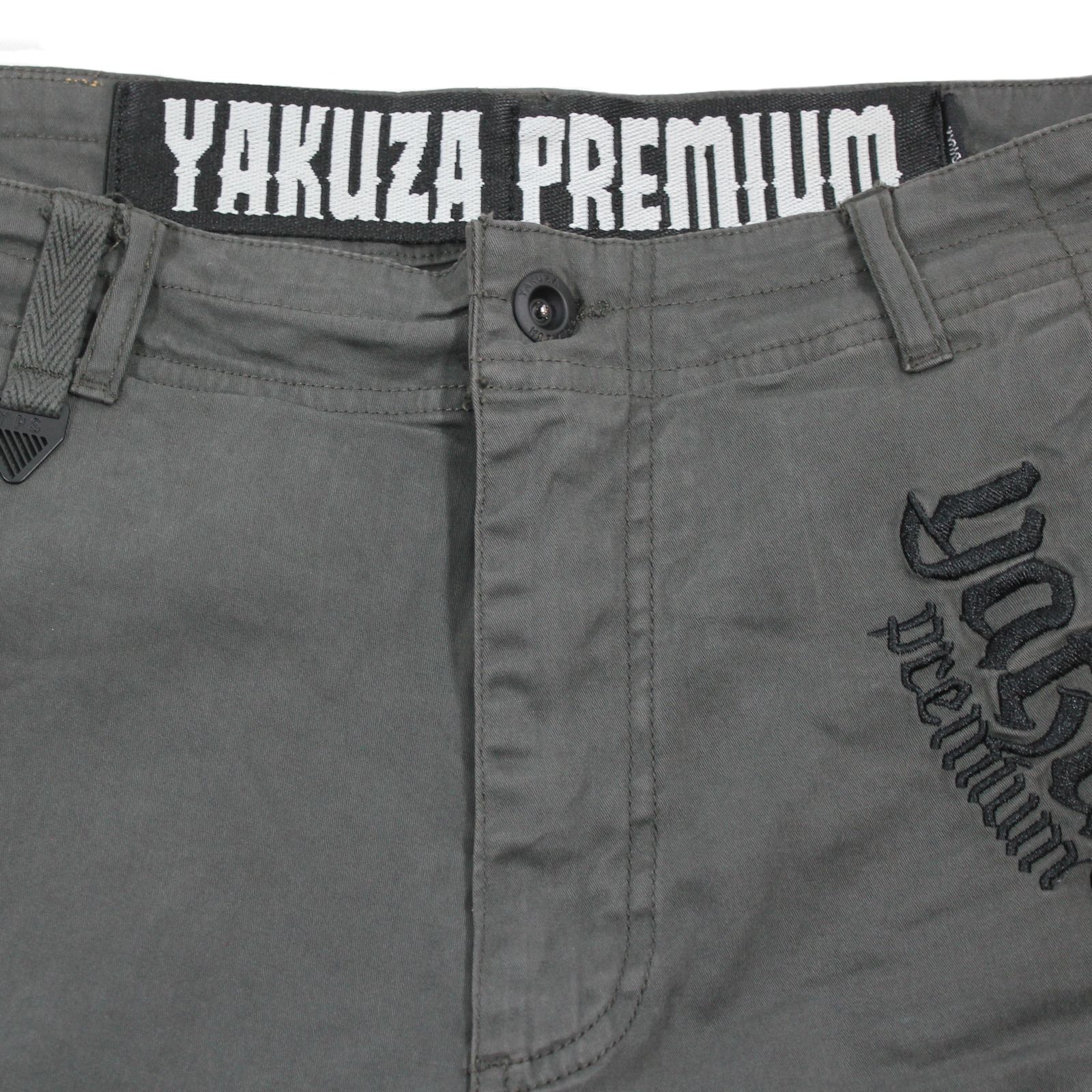 YAKUZA PREMIUM pánské kraťasy YP 3850 tmavě šedé