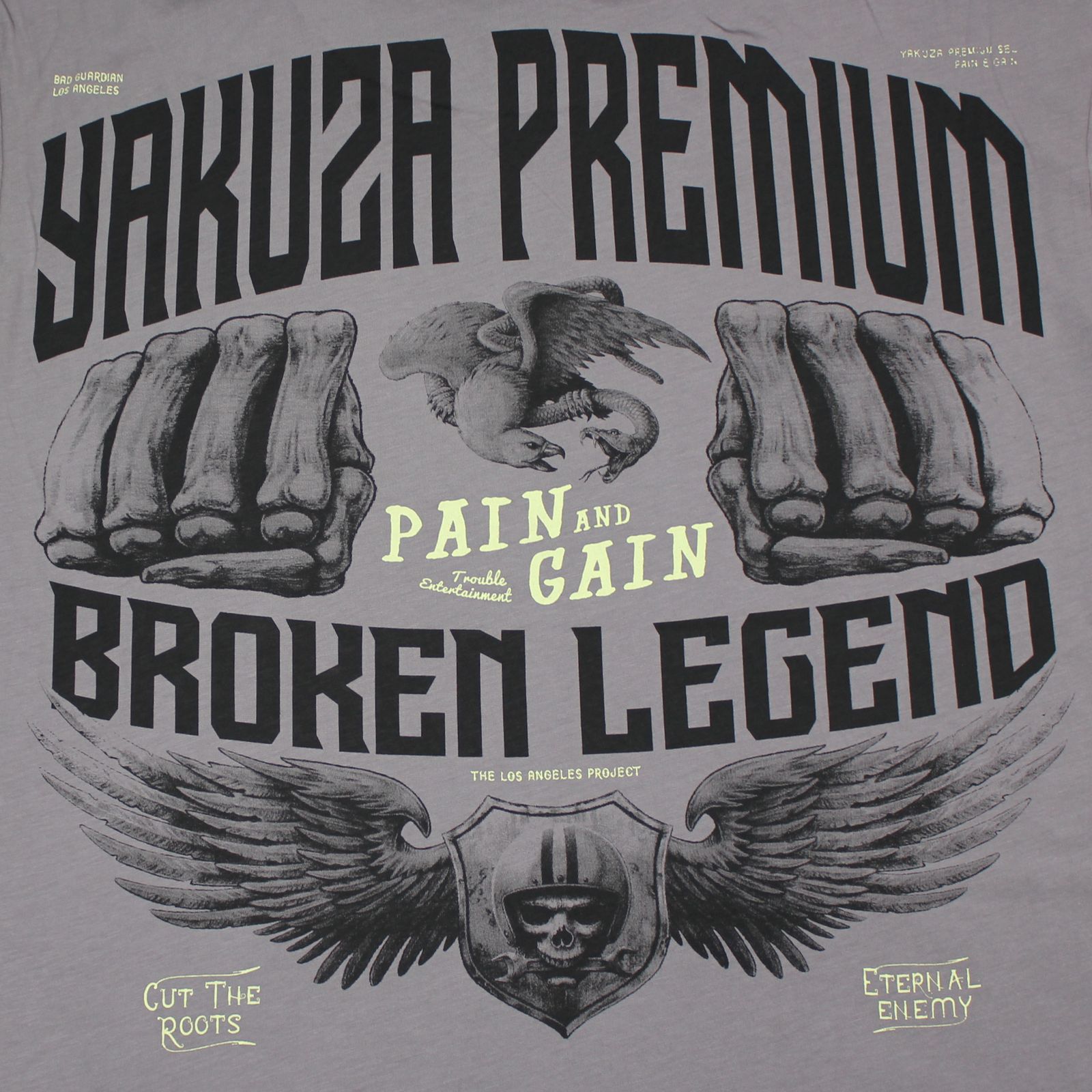 YAKUZA PREMIUM pánské tričko YPS 3906 lila matná