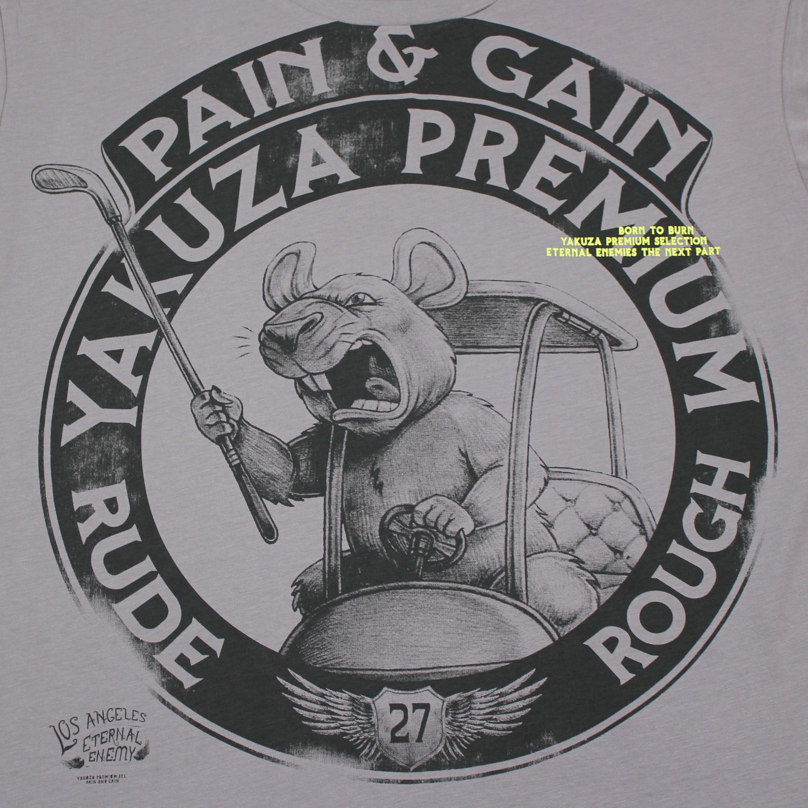 YAKUZA PREMIUM pánské tričko YPS 3907 lila matná