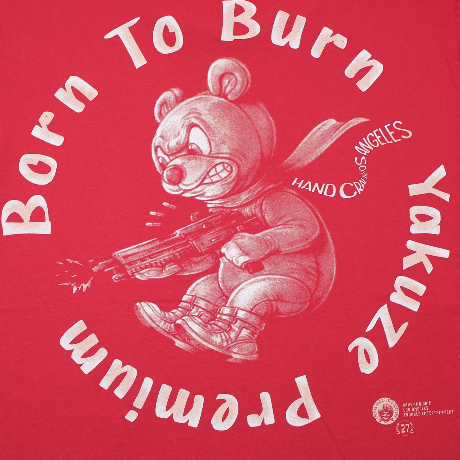 YAKUZA PREMIUM pánské tričko YPS 3908 červená