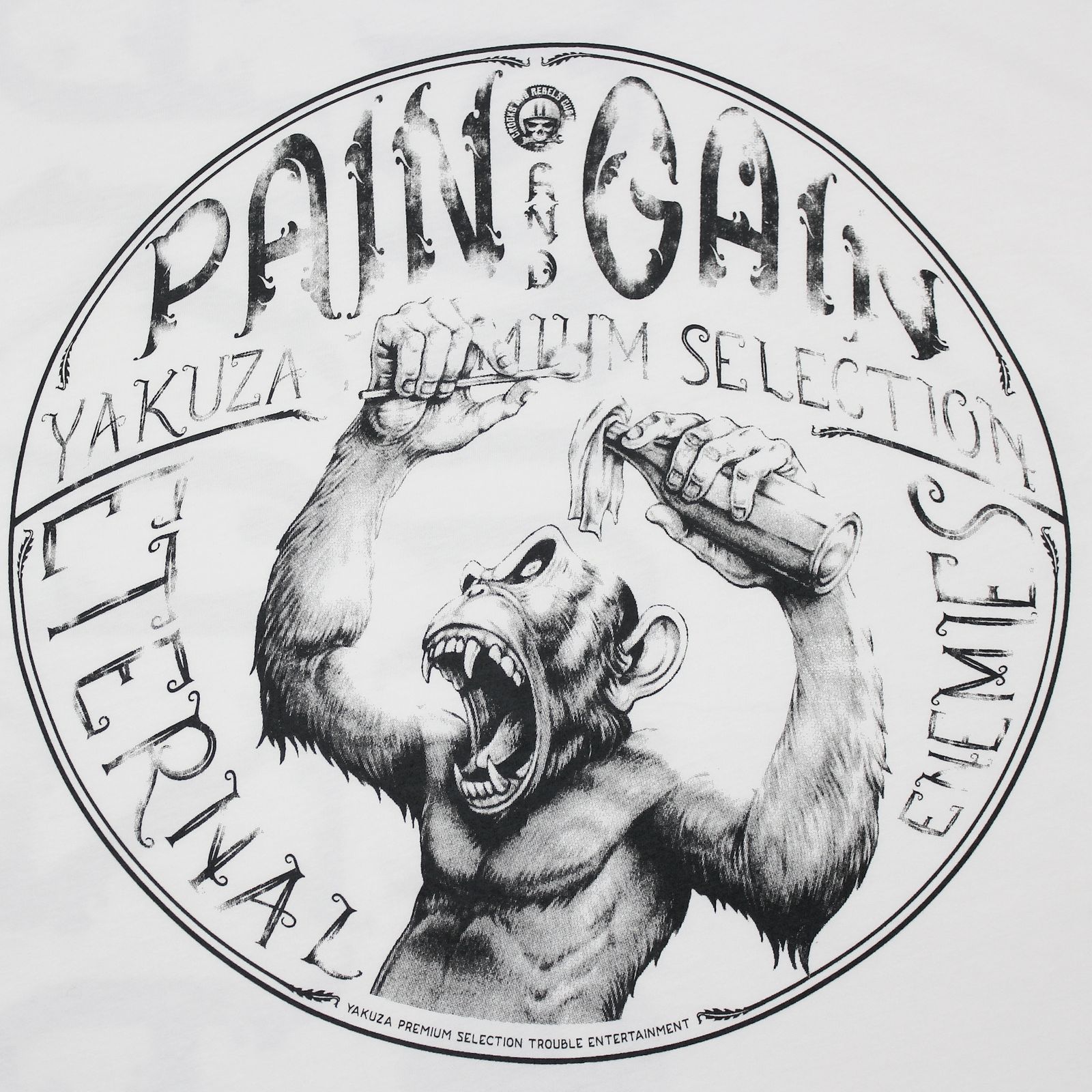 YAKUZA PREMIUM pánské tričko YPS 3918 přírodní bílá