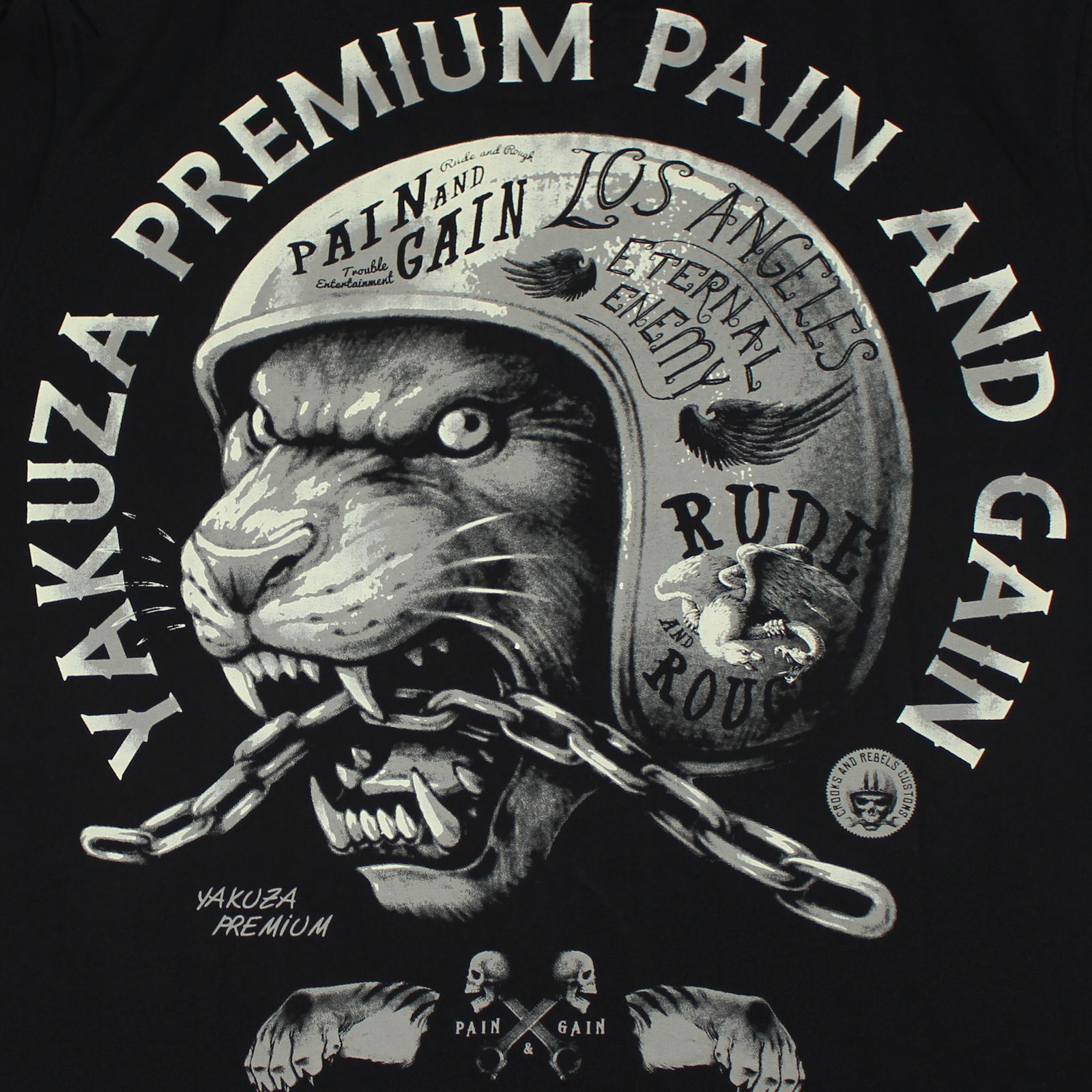 YAKUZA PREMIUM pánské tričko YPS 3919 černé