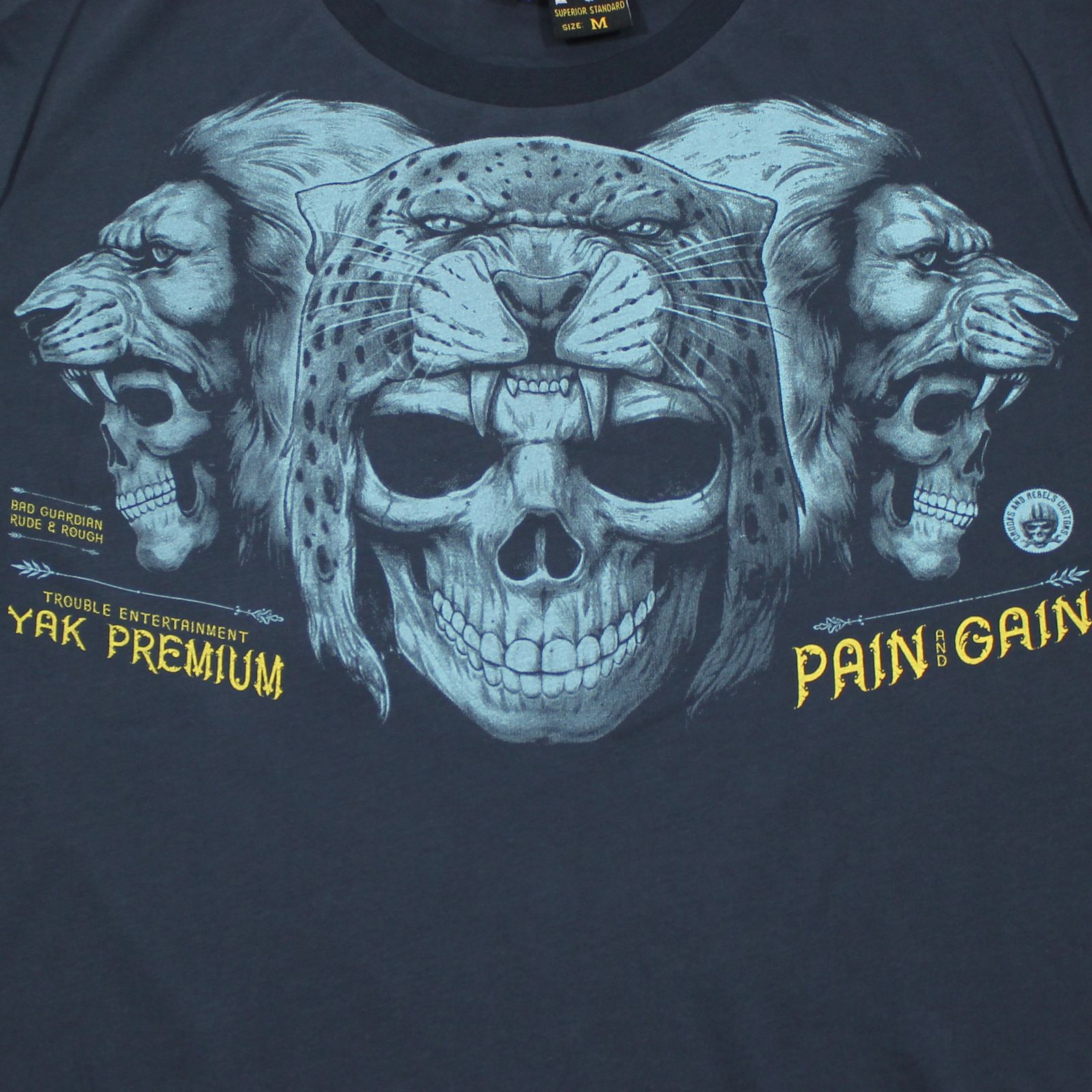 YAKUZA PREMIUM pánské tričko YPS 3904 tmavě modré