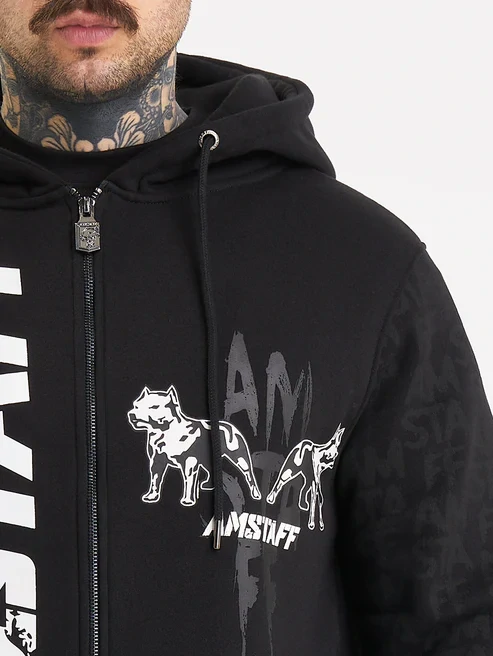 AMSTAFF ECON MIKINA BLACK