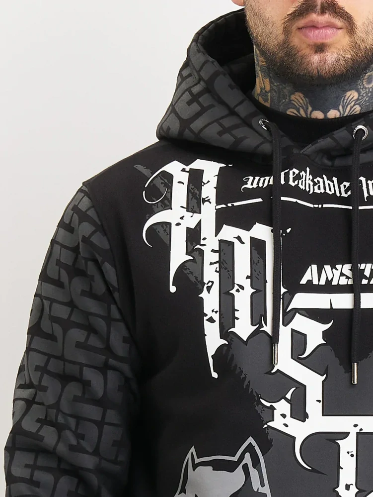 AMSTAFF ASHUR HOODIE BLACK
