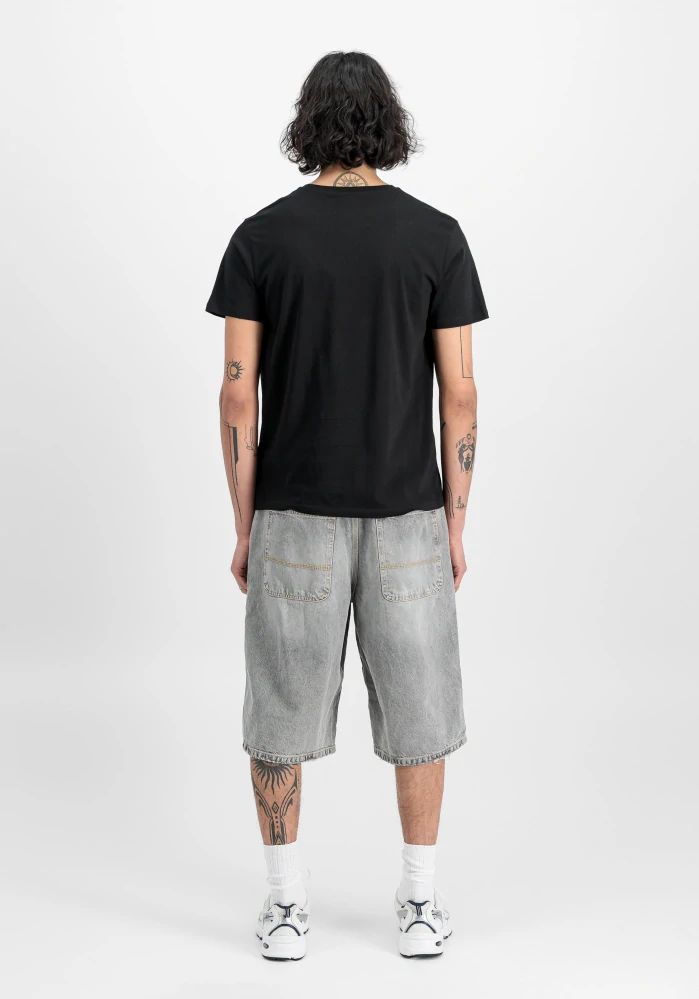 ALPHA INDUSTRIES BASIC T-SHIRT BLACK