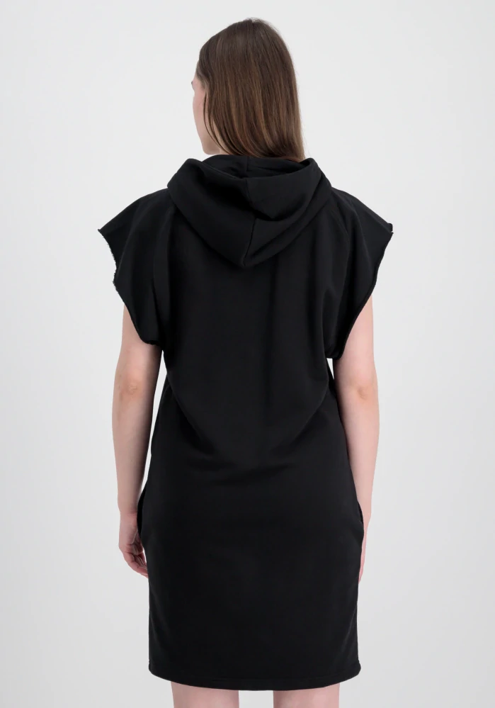 ALPHA INDUSTRIES HOODY DRESS GLITTER WMN