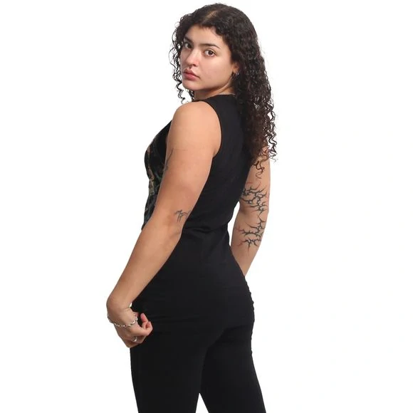 YAKUZA DAMSKÉ TRIKO CHOOSEN URBAN TANK BLACK
