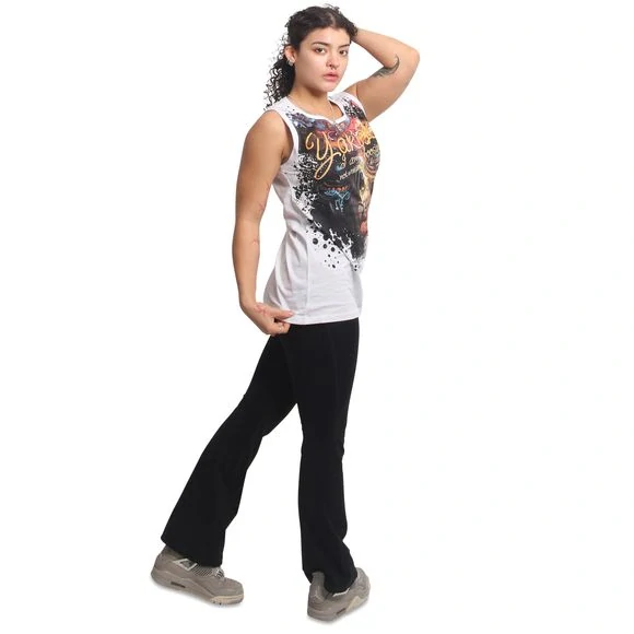 YAKUZA DAMSKÉ TRIKO CHOOSEN URBAN TANK WHITE
