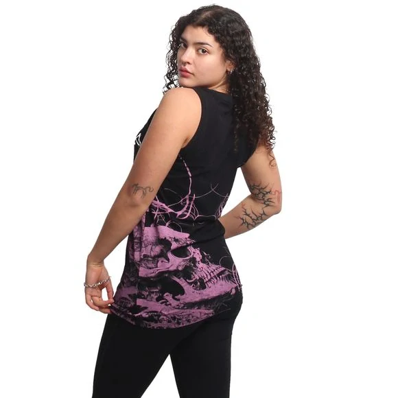 YAKUZA DÁMSKÉ TÍLKO PEREIDOLIA URBAN TANK