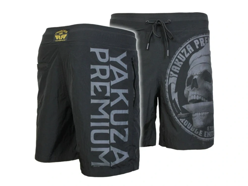 YAKUZA PREMIUM PÁNSKÉ KOUPACÍ ŠORTKY YPSW 4076 černé