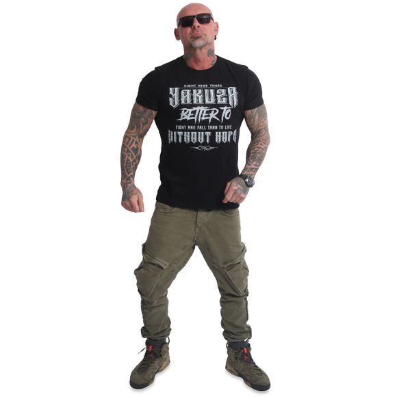 YAKUZA pánské tričko WITHOUT HOPE black