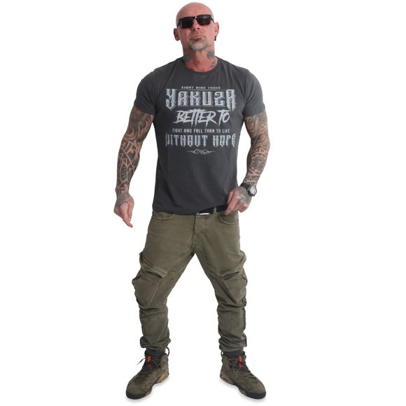 YAKUZA pánské tričko WITHOUT HOPE dark shadow