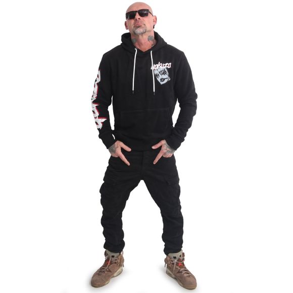 YAKUZA pánská mikina BAD BITX HOODIE black