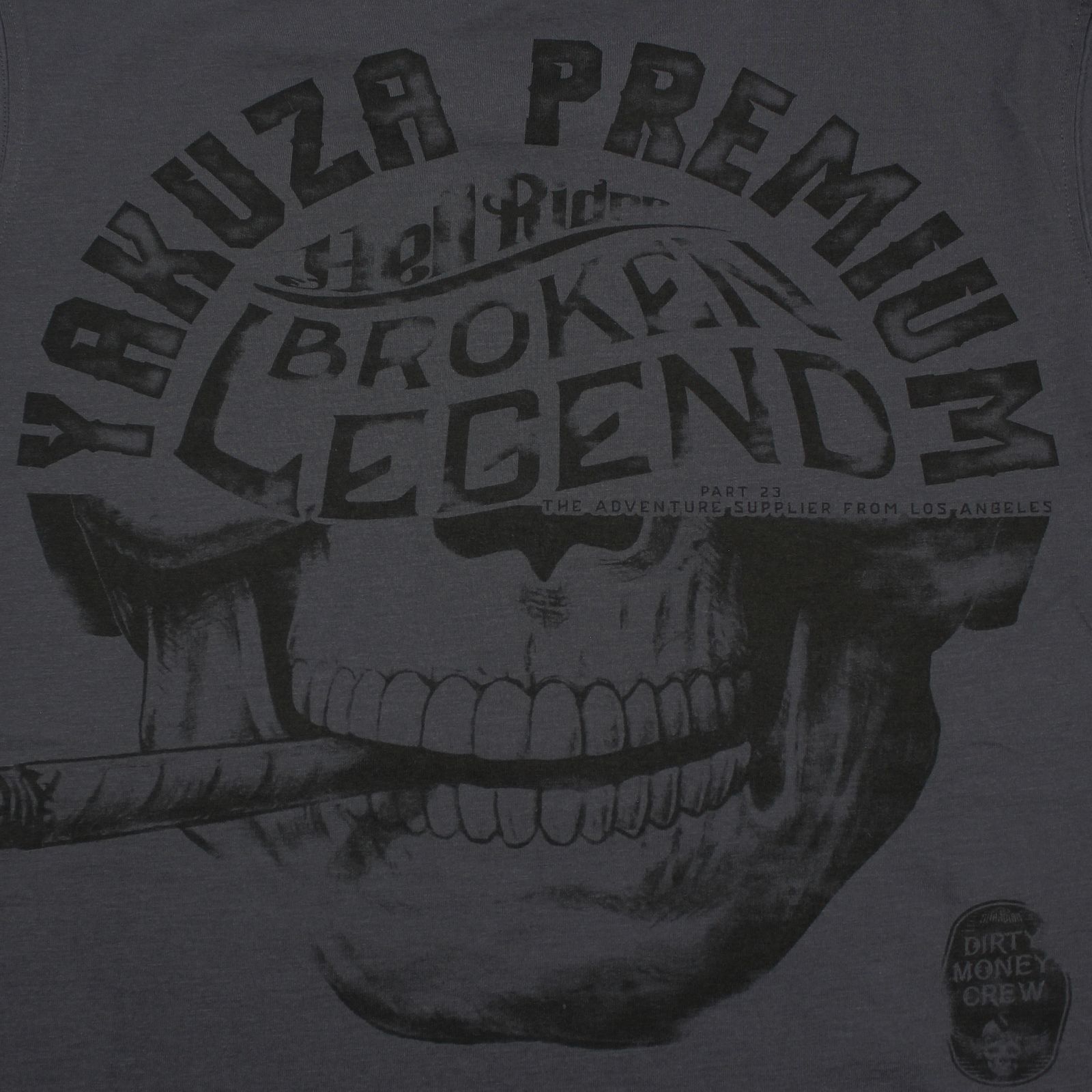 YAKUZA PREMIUM pánské tričko YPS 3511 tmavě šedá