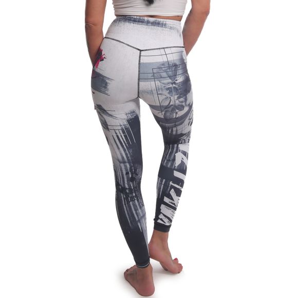 YAKUZA dámské legíny DIFFUSE SLIDE LEGGINGS multicolored