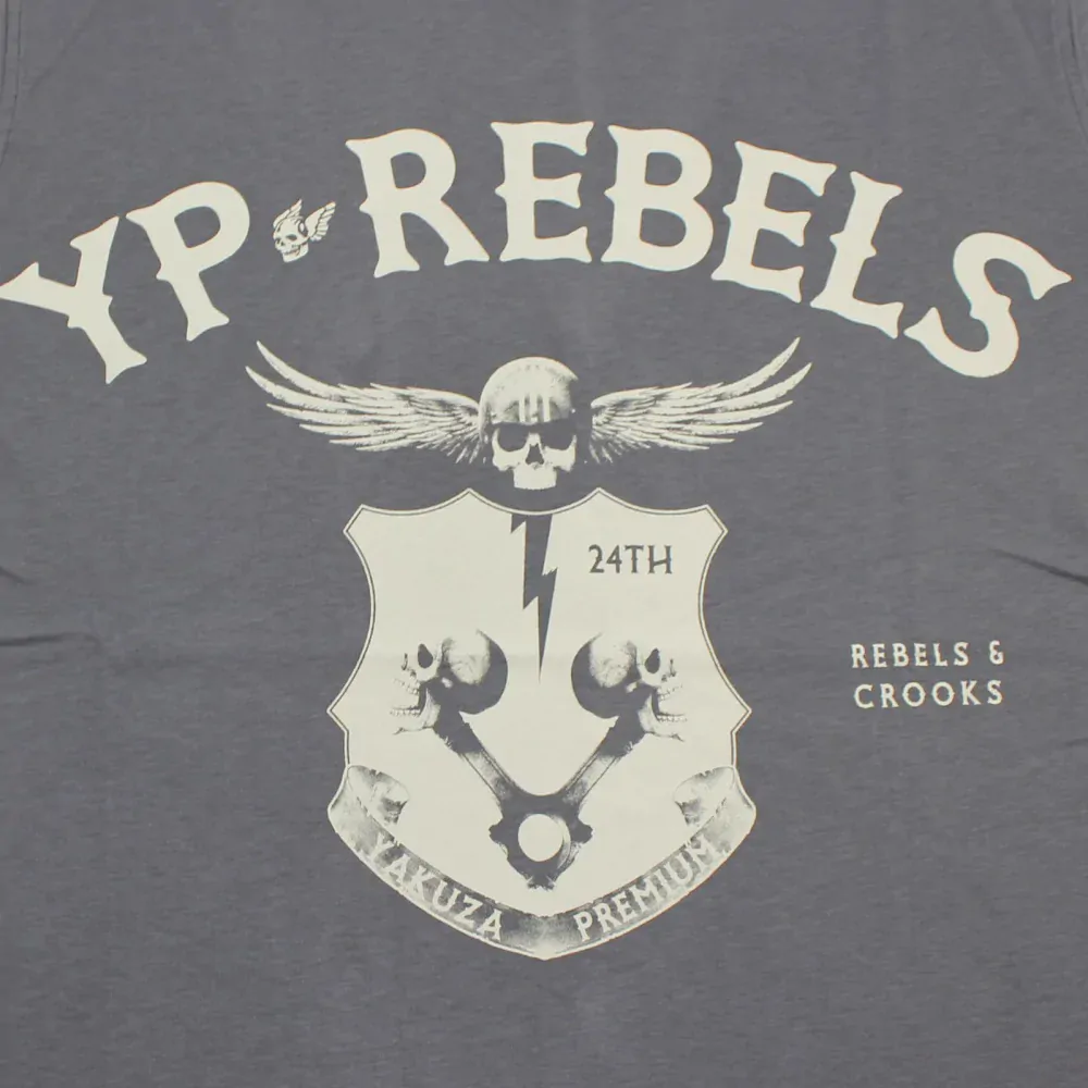 YAKUZA PREMIUM pánské tričko YPS 3607 šedé