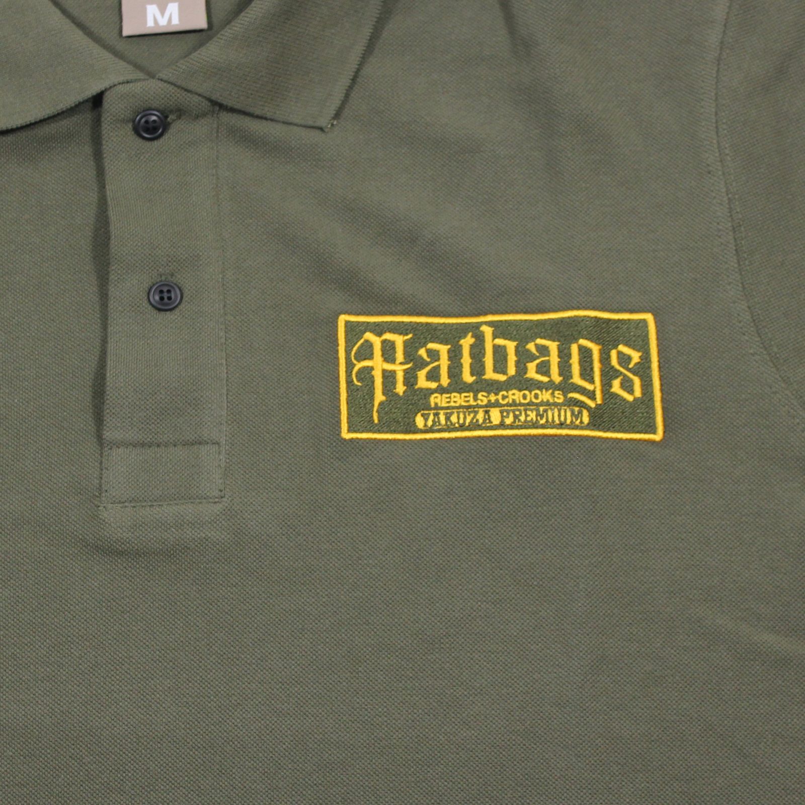 YAKUZA PREMIUM pánská polokošile YPS 3620 tmavě olivová