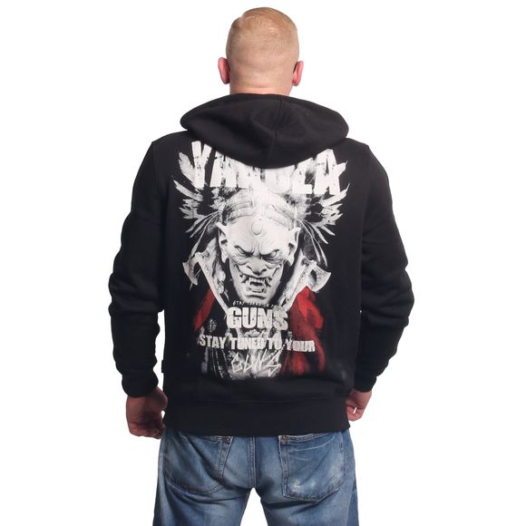 YAKUZA pánská mikina AXE HOODIE black