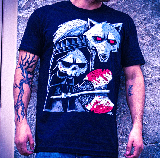 AKUMU INK CONQUER THE ENEMY pánské/dětské tričko