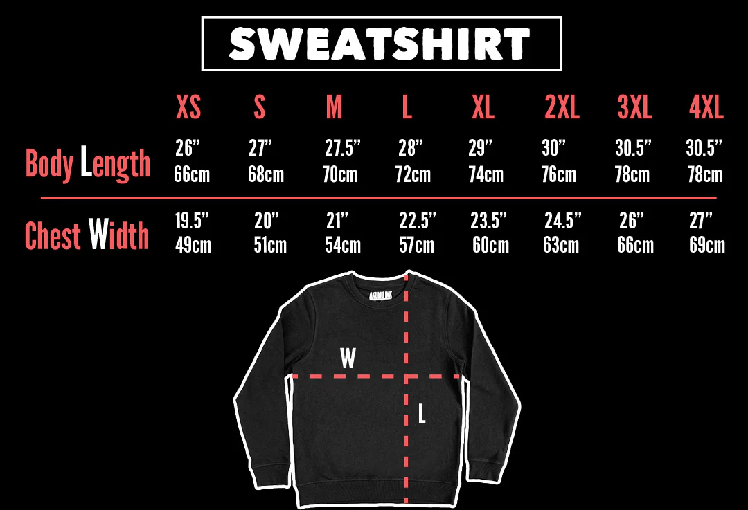 AKUMU INK KRAMPUS unisex mikina