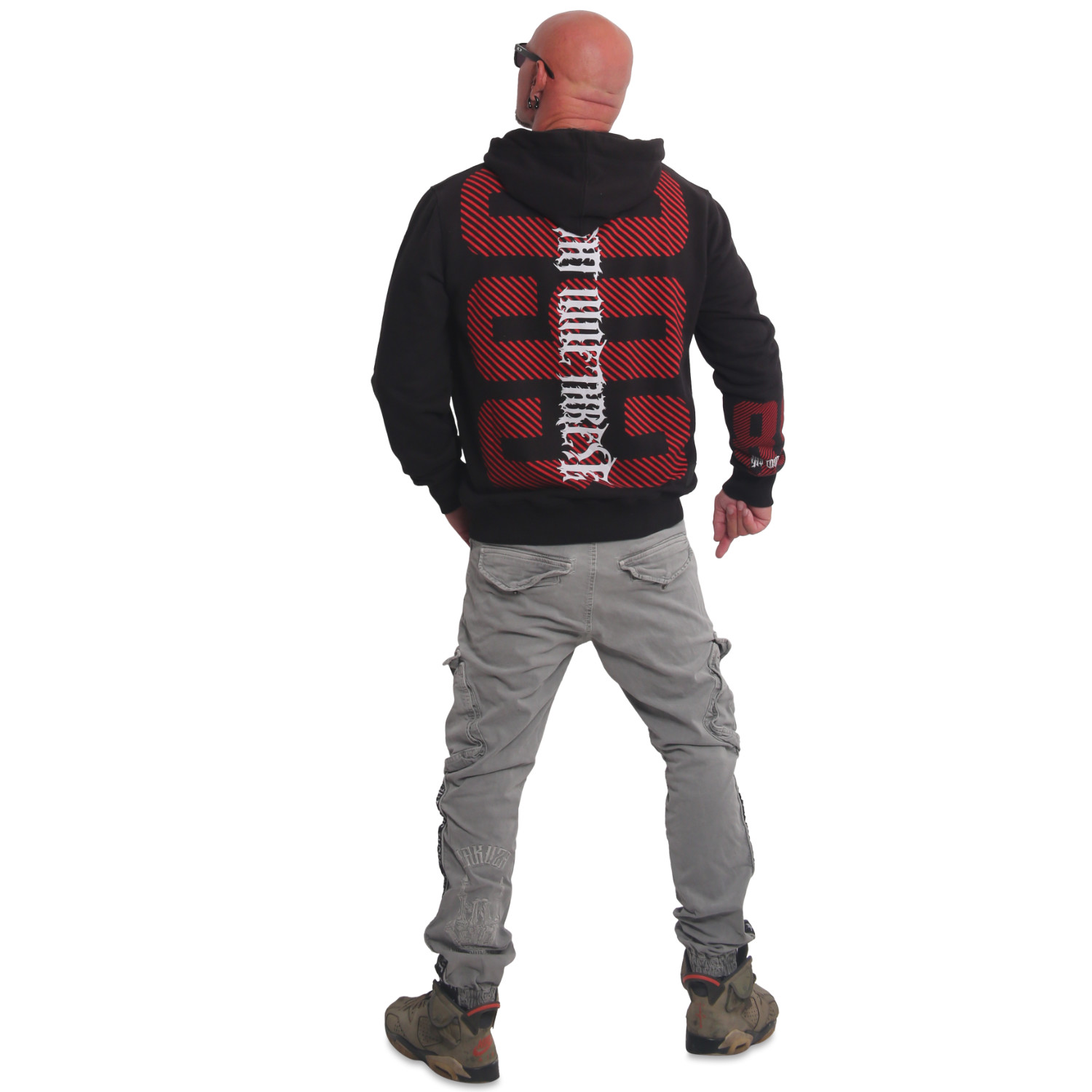 YAKUZA pánská mikina WILDCAT HOODIE černá