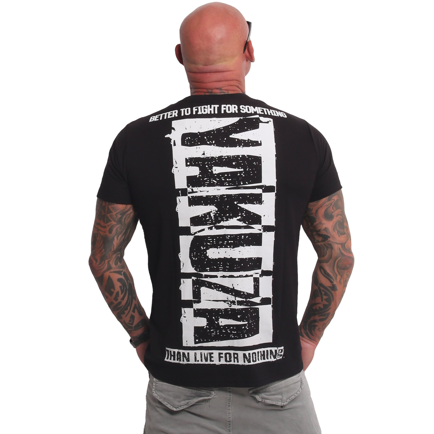 YAKUZA pánské tričko FIGHT FOR REGULAR T-SHIRT černé