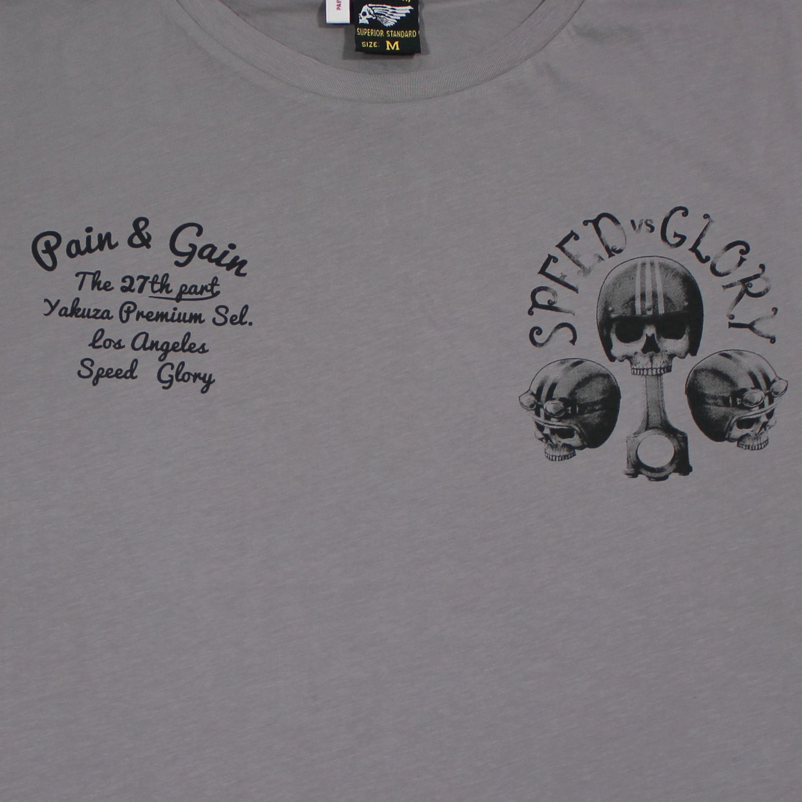 YAKUZA PREMIUM pánské tričko YPS 3906 lila matná