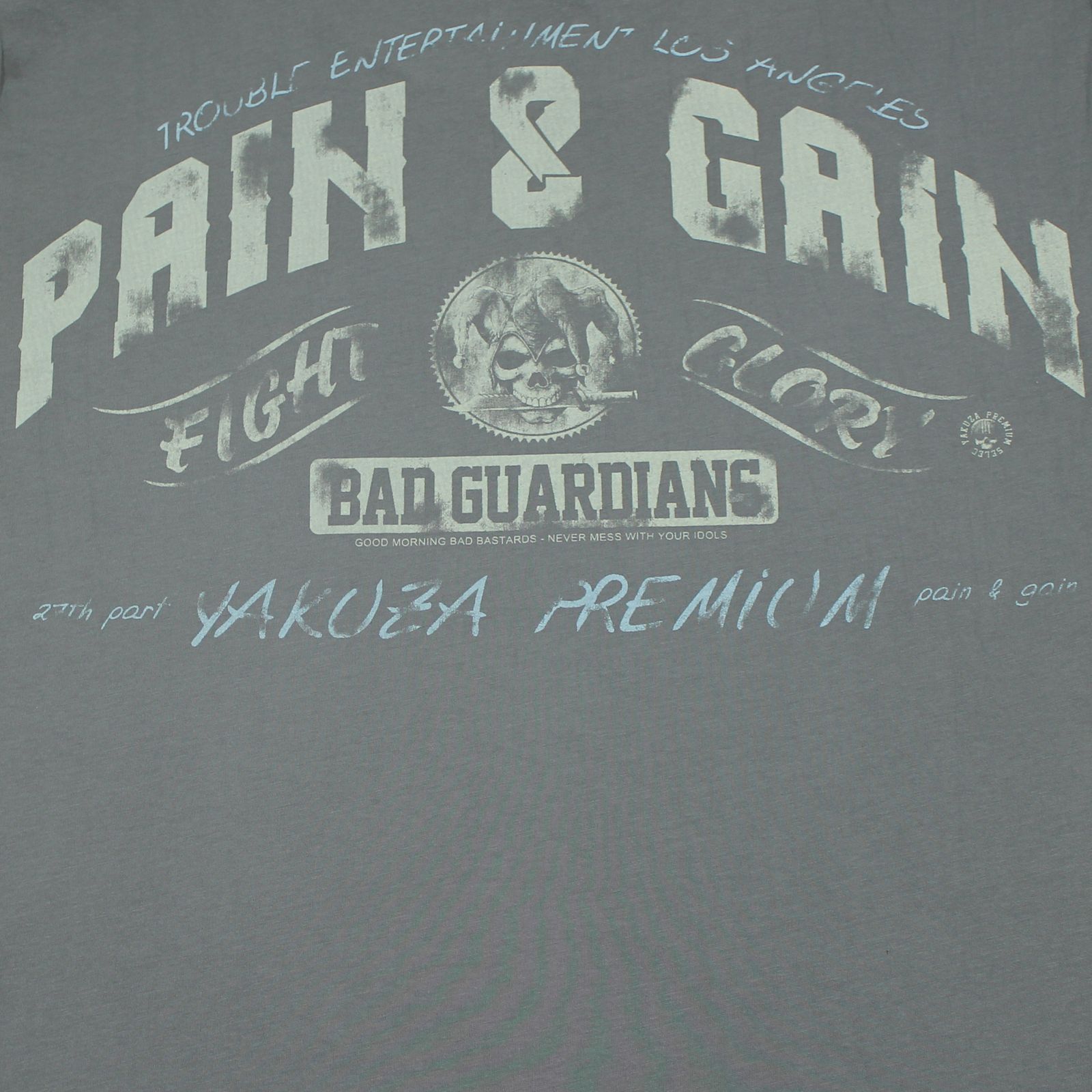 YAKUZA PREMIUM pánské tričko YPS 3914 tmavě olivové