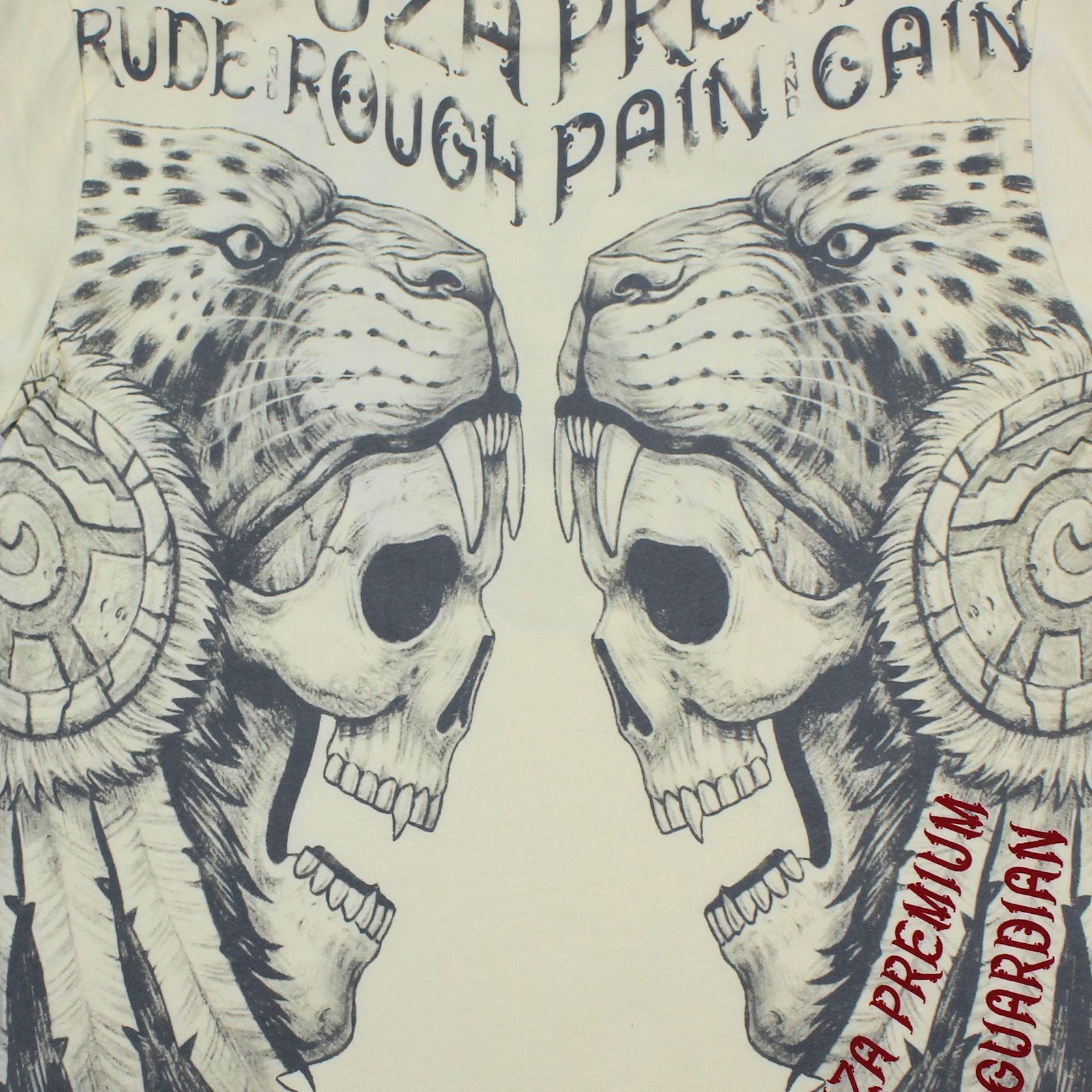 YAKUZA PREMIUM pánské tričko YPS 3904 světle žluté