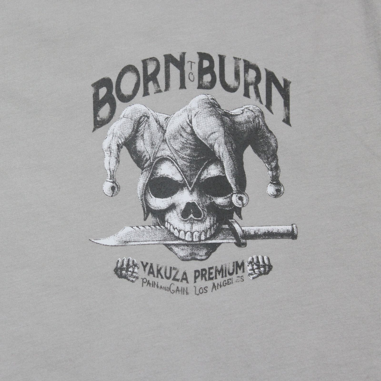 YAKUZA PREMIUM pánské tričko YPS 3910 světle šedé