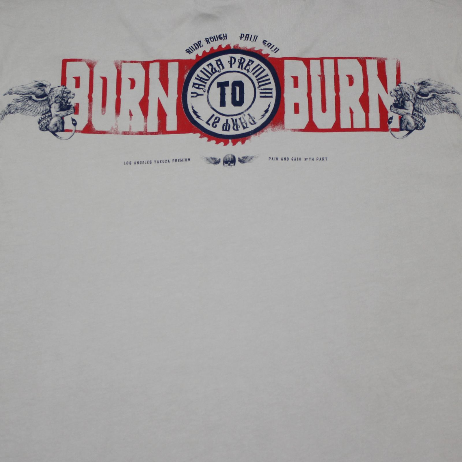 YAKUZA PREMIUM pánské tričko YPS 3913 světle šedé