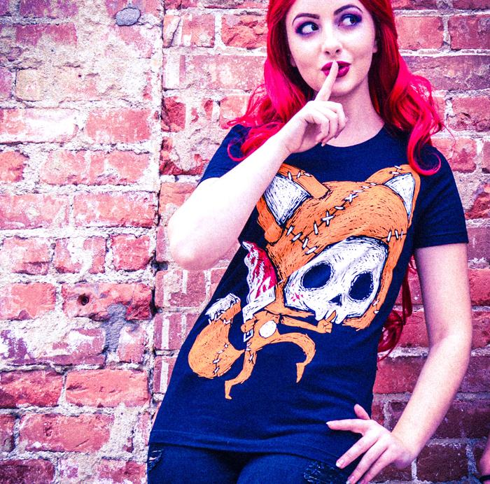 AKUMU INK BLOODY LITTLE SECRET dámské tričko