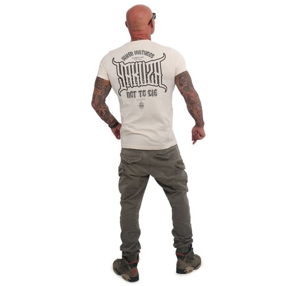 YAKUZA pánské tričko WITNESS whitecap gray