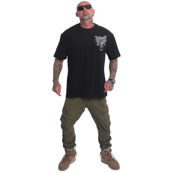 YAKUZA pánské tričko MONKEYS OVERSIZED black