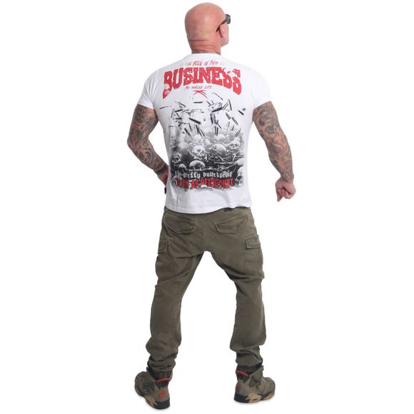 YAKUZA pánské tričko BUSINESS white