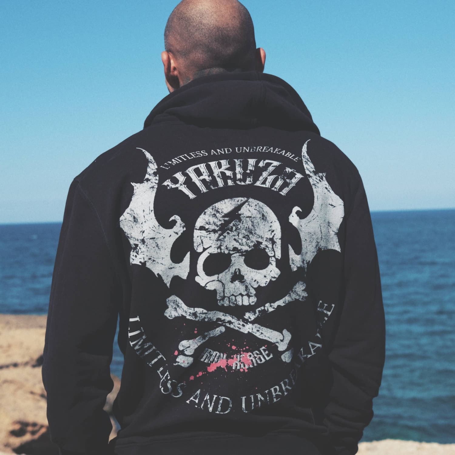 YAKUZA pánská mikina LIMITLESS HOODIE black