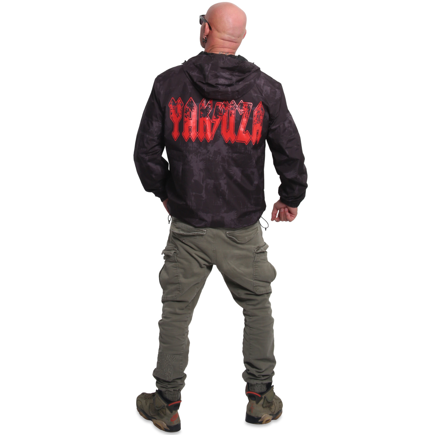 YAKUZA pánská bunda ROCKSTARZ WINDBREAKER černá