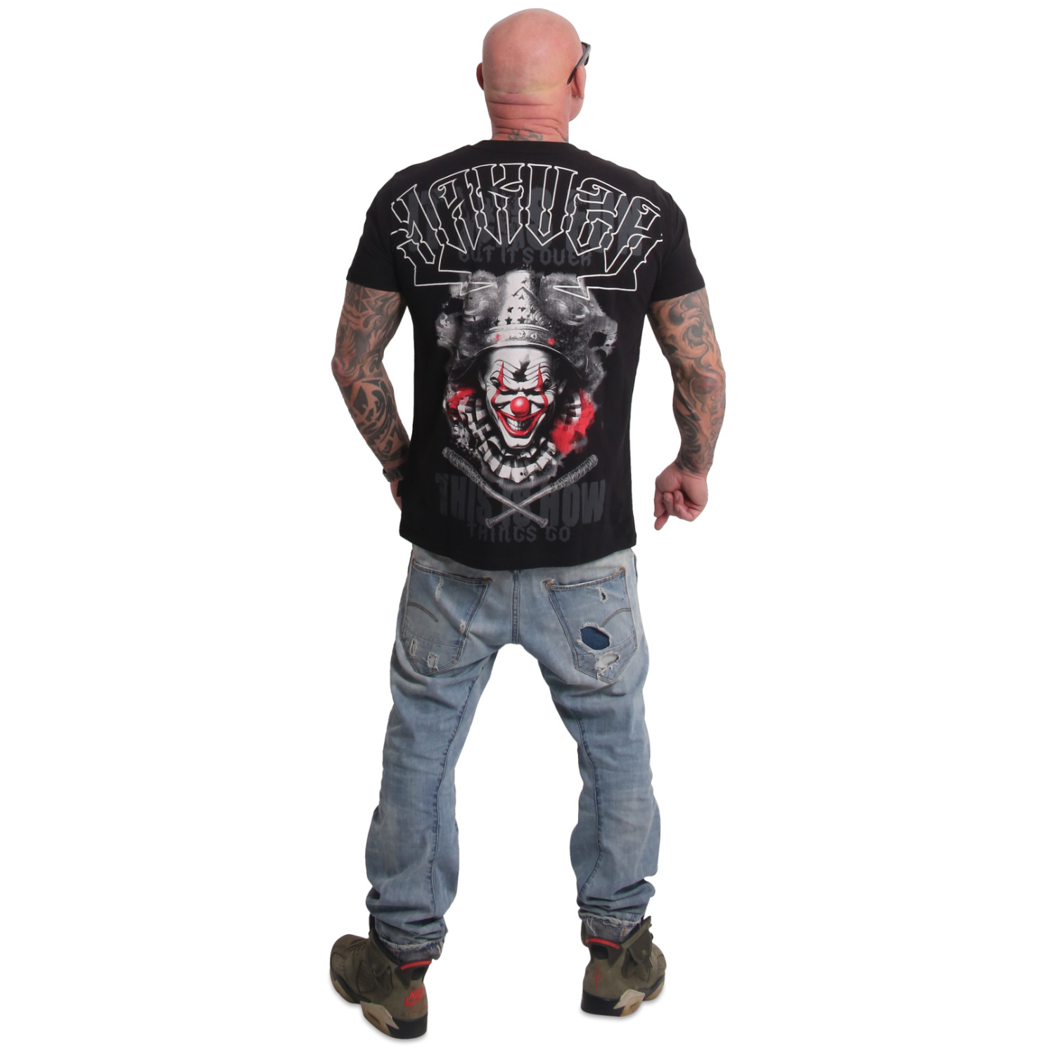 YAKUZA pánské tričko THINGS REGULAR T-SHIRT černé