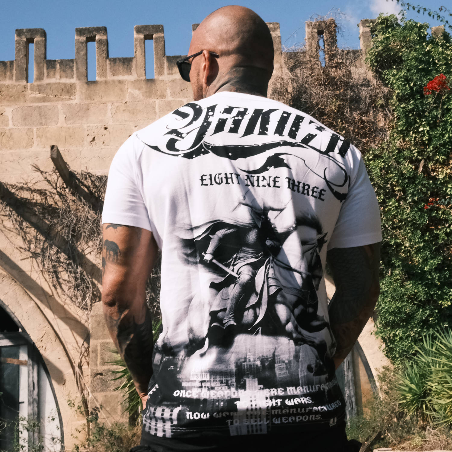 YAKUZA pánské tričko KNIGHTMARE REGULAR T-SHIRT bílé