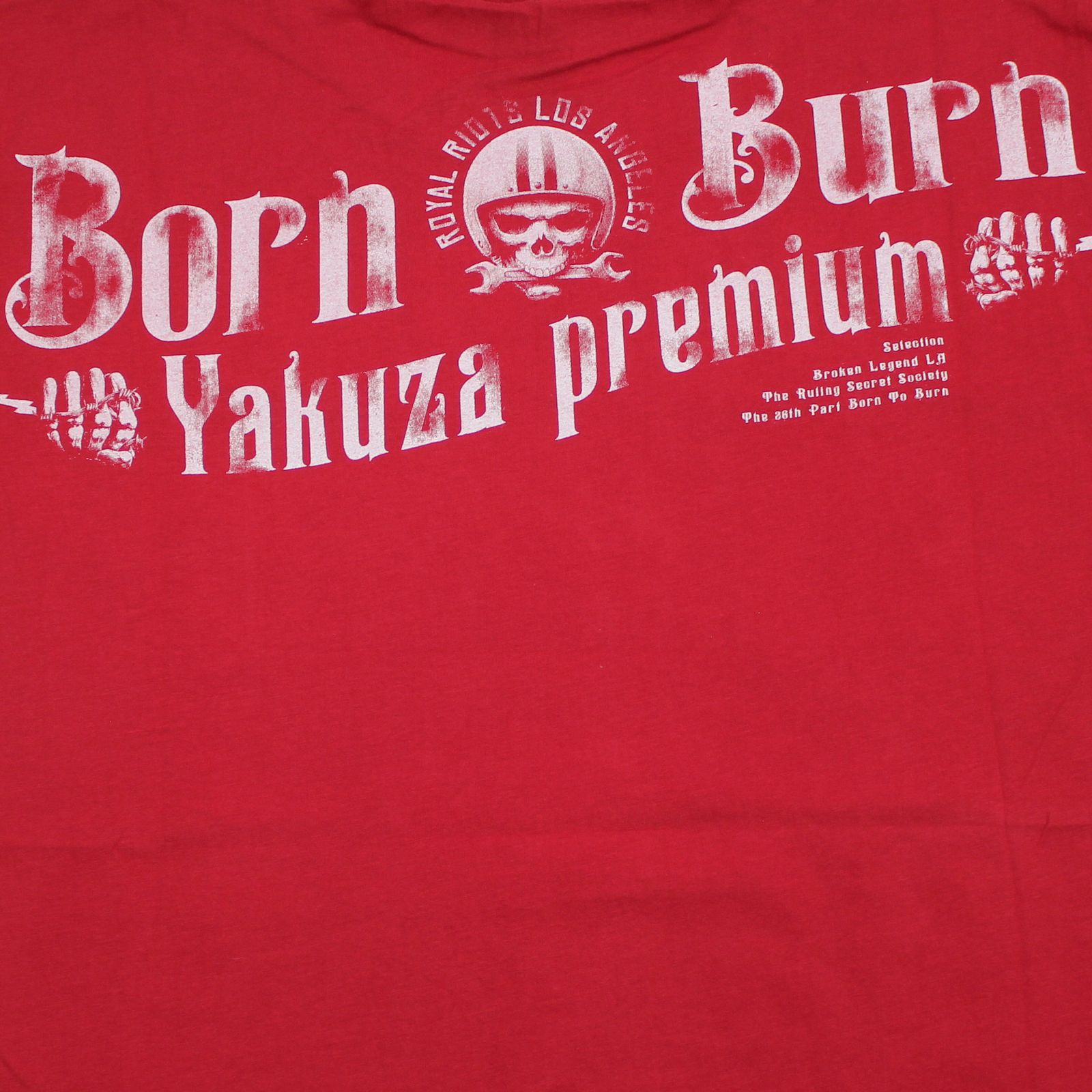 YAKUZA PREMIUM pánské tričko YPS 3806 červené