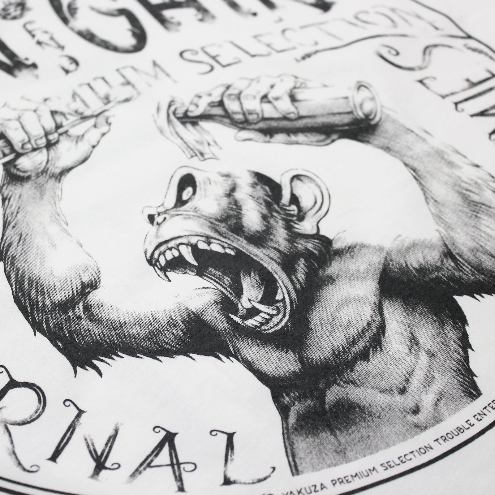 YAKUZA PREMIUM pánské tričko YPS 3918 přírodní bílá