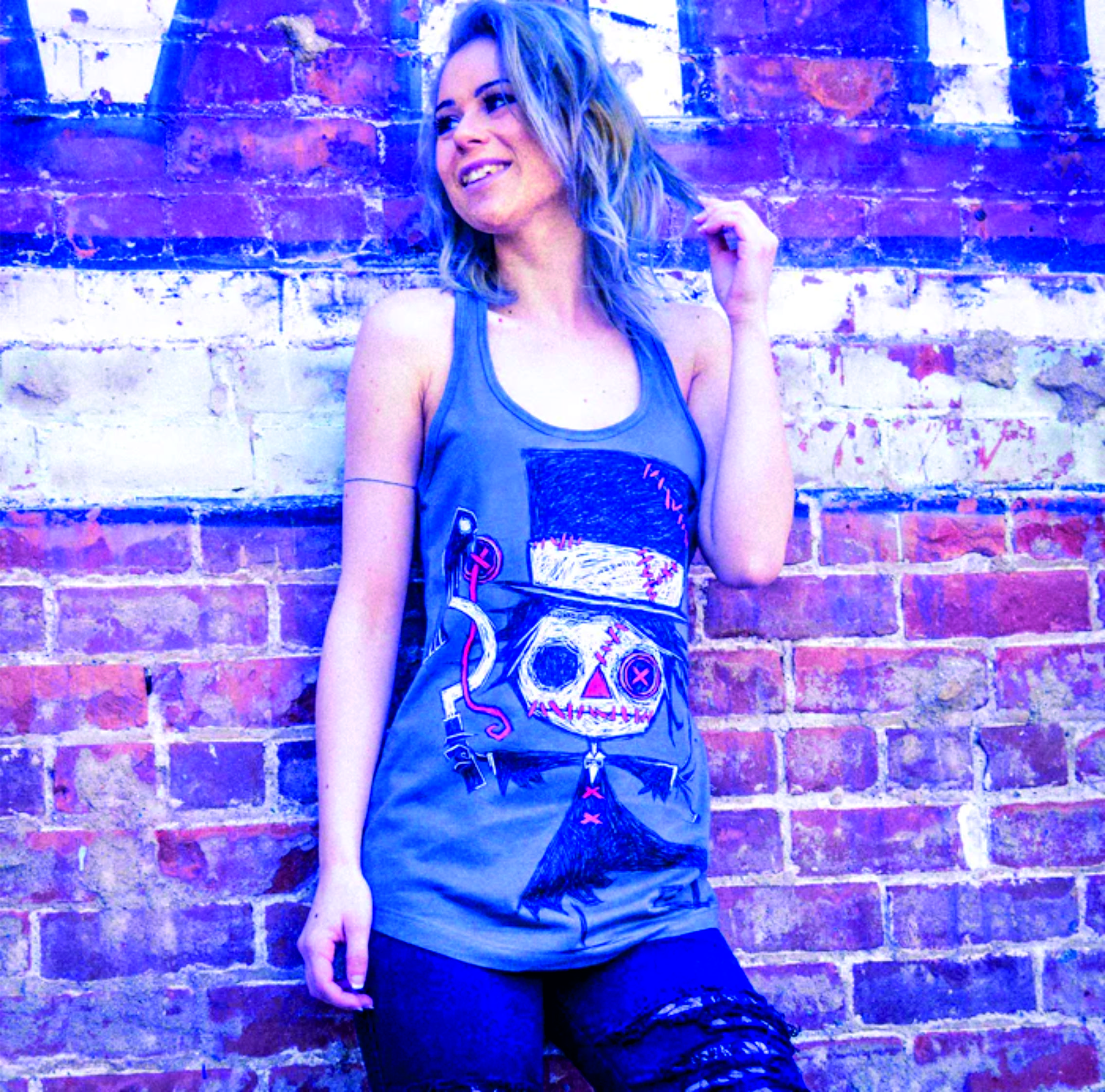 AKUMU INK RIPPED APART dámský tanktop