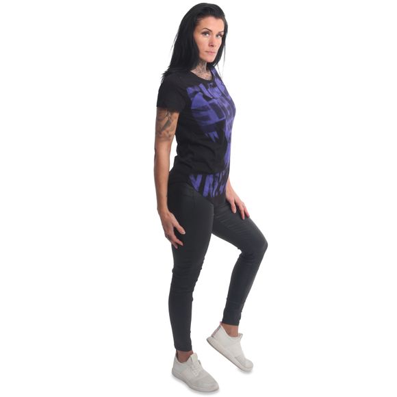 YAKUZA dámské tričko GOLEM CURVED CREW NECK T-SHIRT black