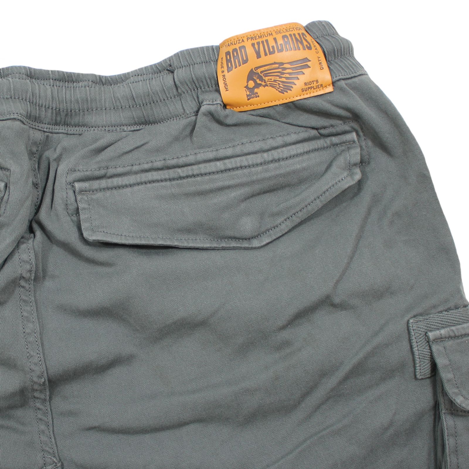 YAKUZA PREMIUM pánské kraťasy YP 3653 tmavě olivové