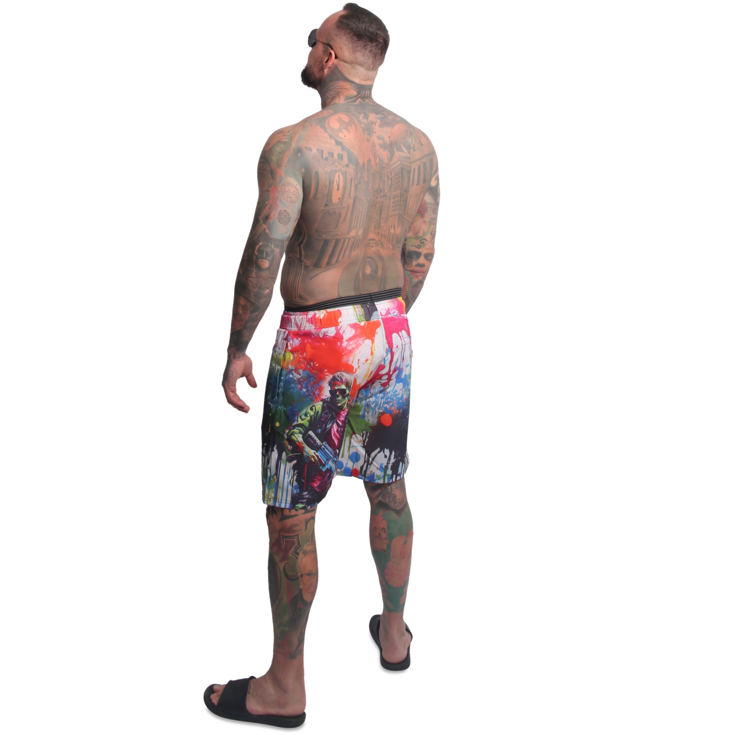 YAKUZA plavkové šortky SPECIALIST BOARD SHORTS barevné