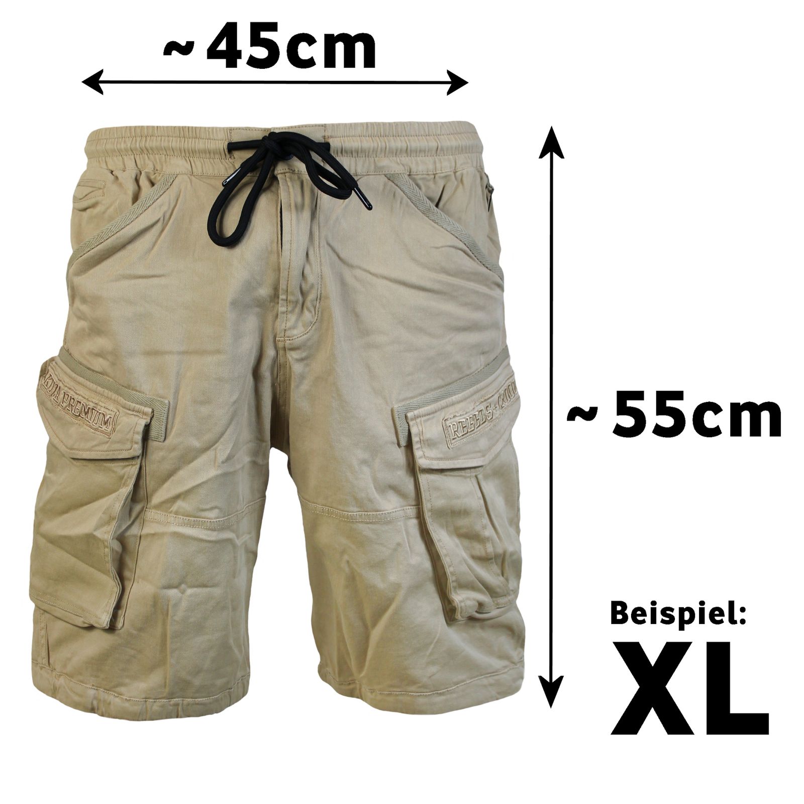 YAKUZA PREMIUM pánské kraťasy YP 3653 pískové